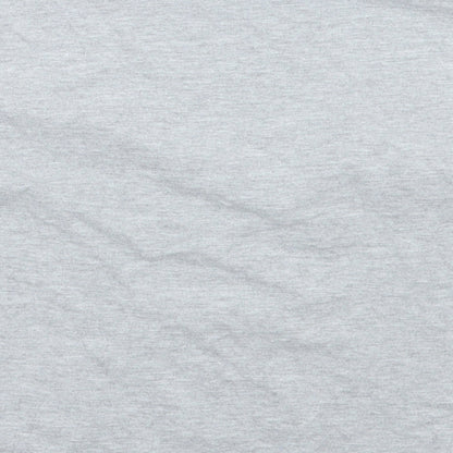 Gildan Girls Grey   Basic T-Shirt Size L