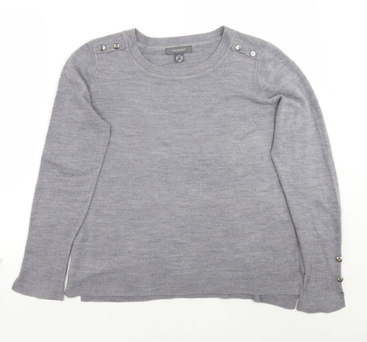 Primark Womens Grey   Pullover Jumper Size M
