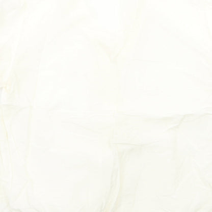 Womens UK Size 10 H&M Ivory Basic Blouse