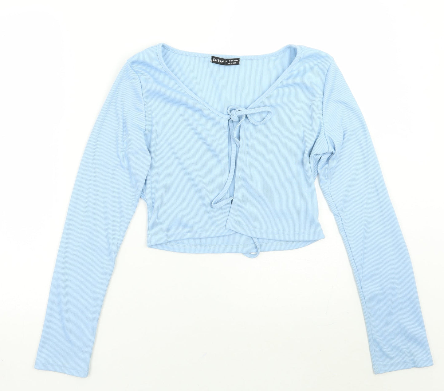 SheIn Womens Blue   Cardigan Jumper Size L
