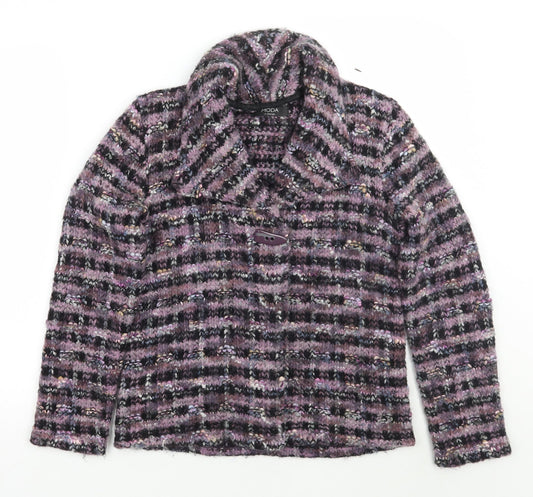 George Womens Purple   Jacket Coatigan Size 10