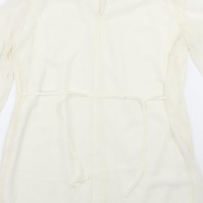A wear Womens White   Basic Blouse Size 10
