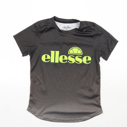 ellesse Boys Grey   Basic T-Shirt Size S