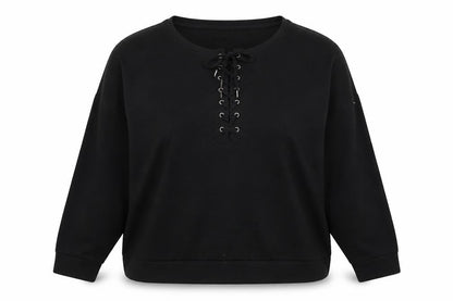Love To Lounge Womens Black   Pullover Jumper Size 14