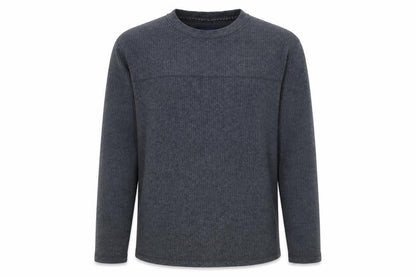 Mens UK Size M Atlantic Bay Grey Pullover Jumper