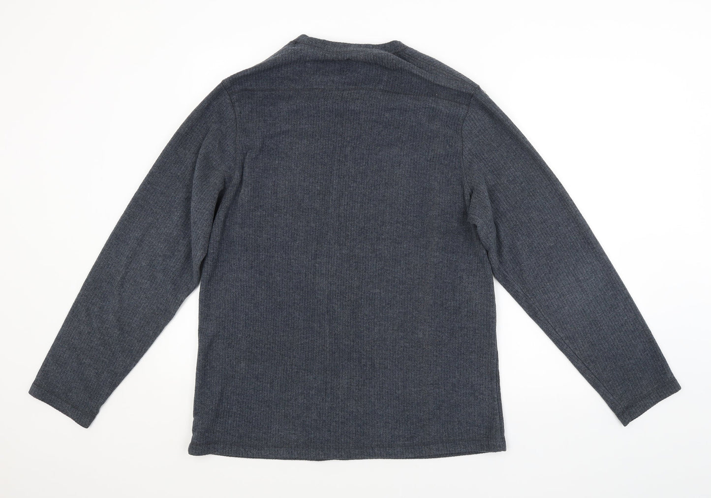 Atlantic Bay Mens Grey   Pullover Jumper Size M