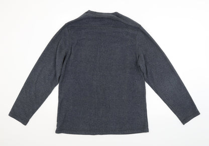 Atlantic Bay Mens Grey   Pullover Jumper Size M