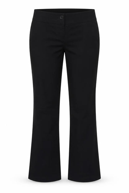 Contempo Womens Black   Trousers  Size 14 L31 in