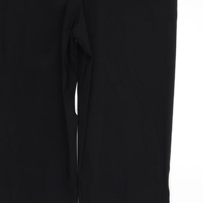 Contempo Womens Black   Trousers  Size 14 L31 in