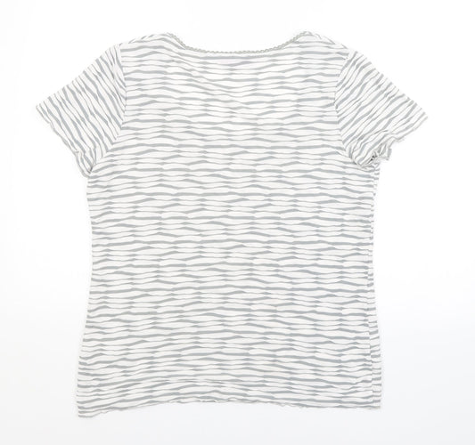 Per Una Womens Multicoloured   Basic Blouse Size 16