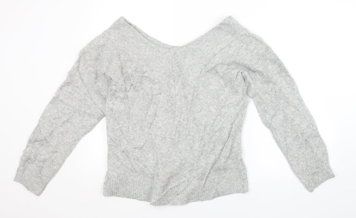 Womens UK Size M H&M Grey Pullover Jumper
