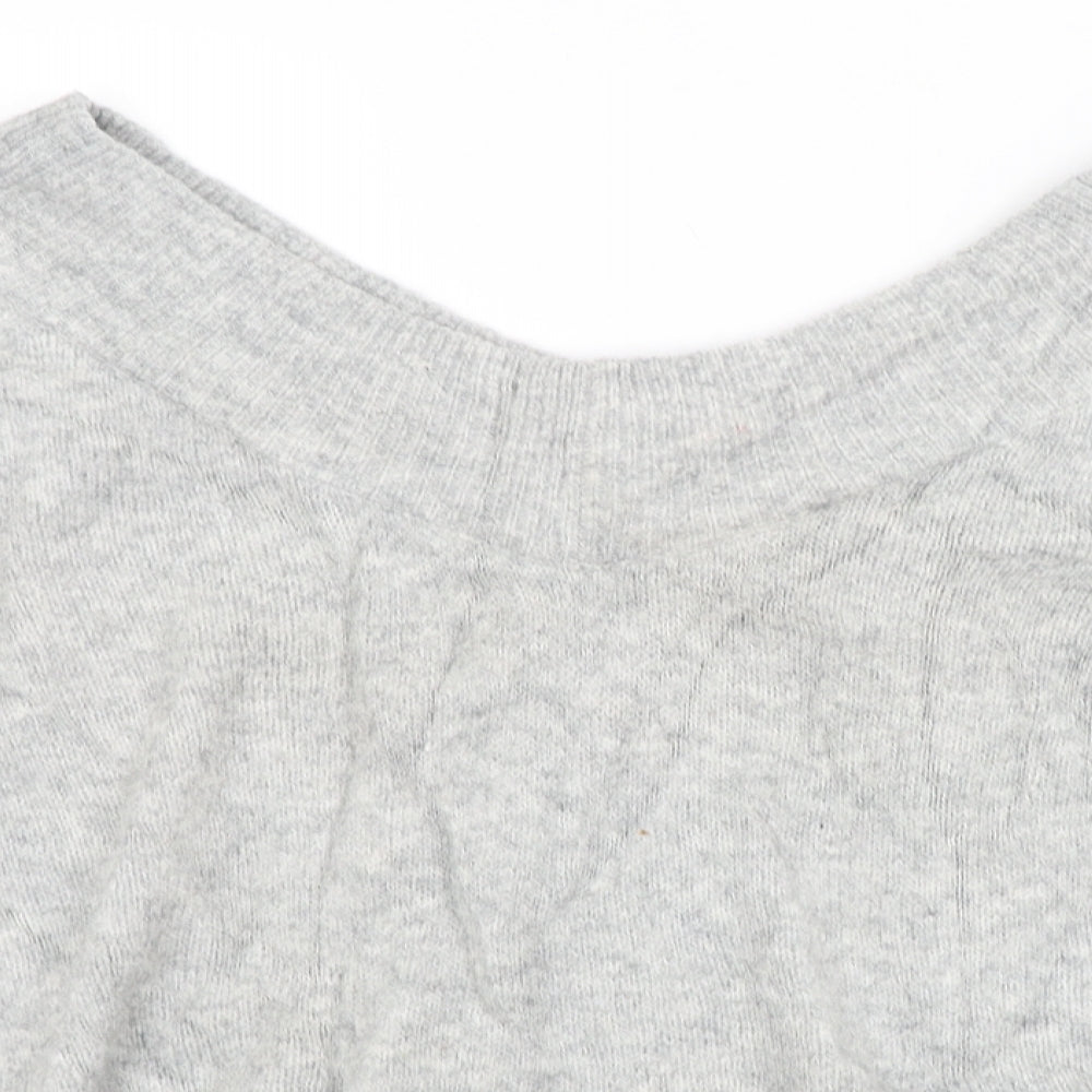 Womens UK Size M H&M Grey Pullover Jumper