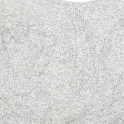 Womens UK Size M H&M Grey Pullover Jumper