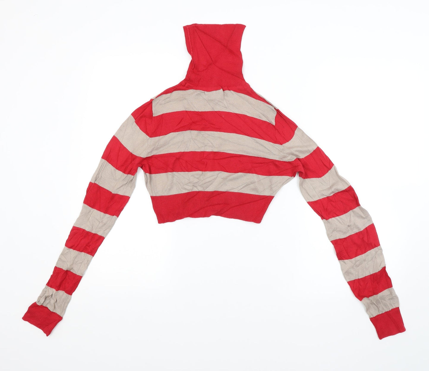 Womens UK Size 10 Miss Selfridge Red Pullover Jumper