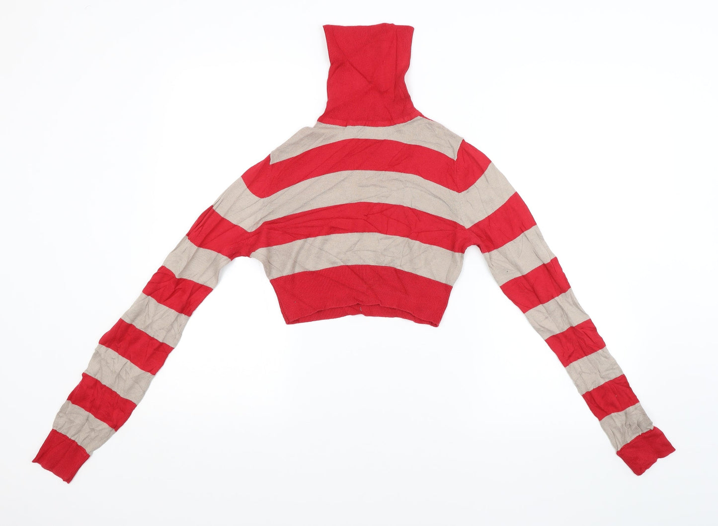 Womens UK Size 10 Miss Selfridge Red Pullover Jumper