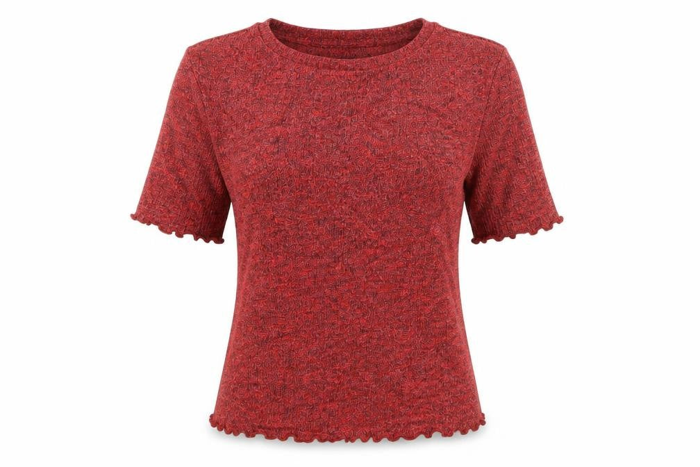 M&S Womens Red   Pullover Jumper Size 10