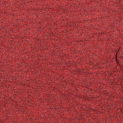 M&S Womens Red   Pullover Jumper Size 10