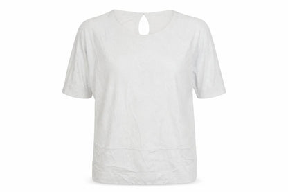 Womens UK Size 12 NEXT Silver Basic Blouse