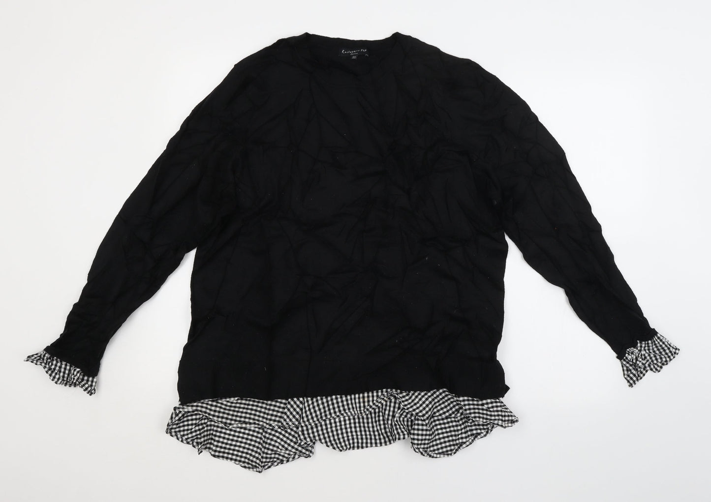 F&F Womens Black   Pullover Jumper Size 12