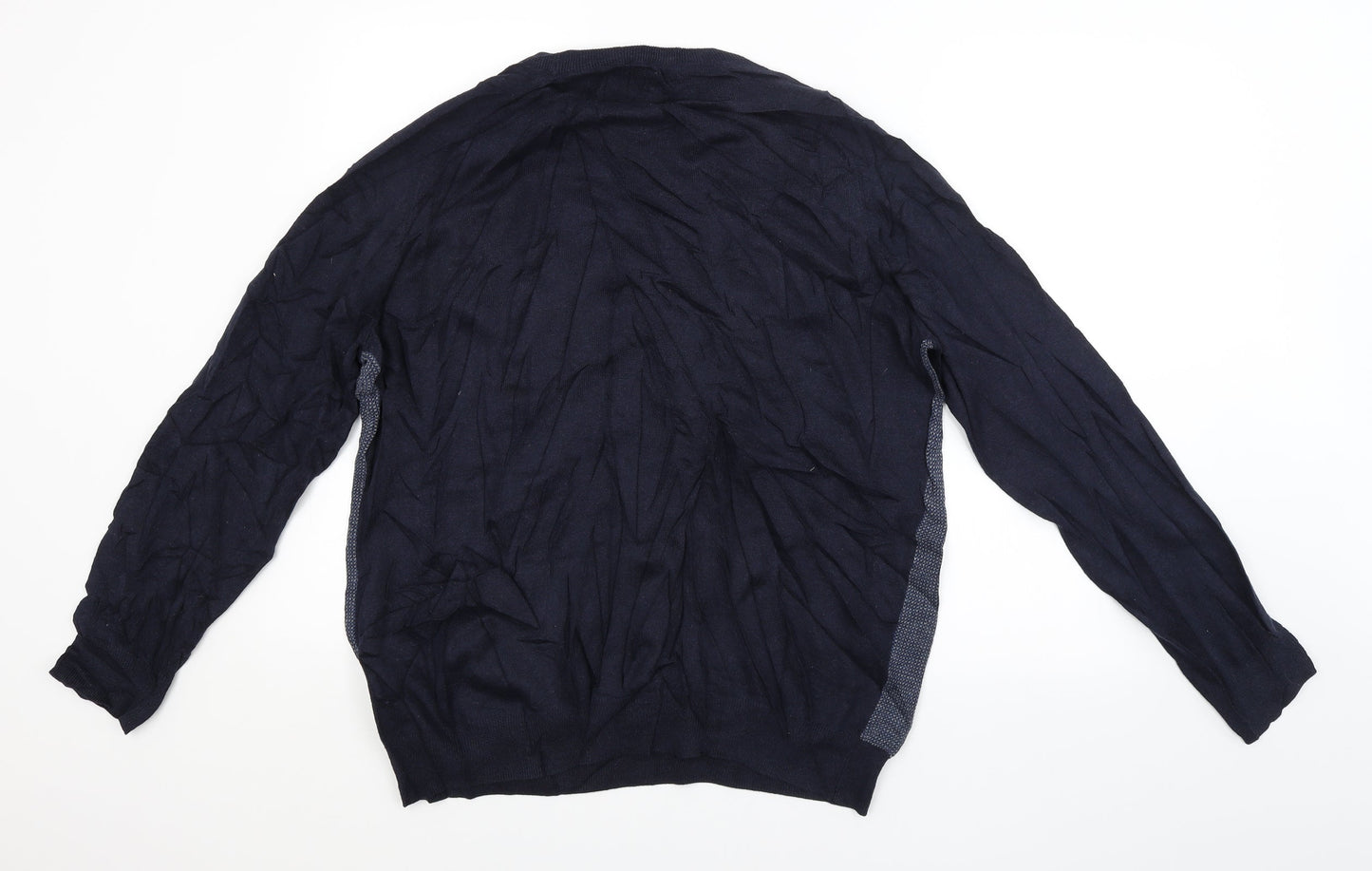 Easy Mens Blue   Pullover Jumper Size M