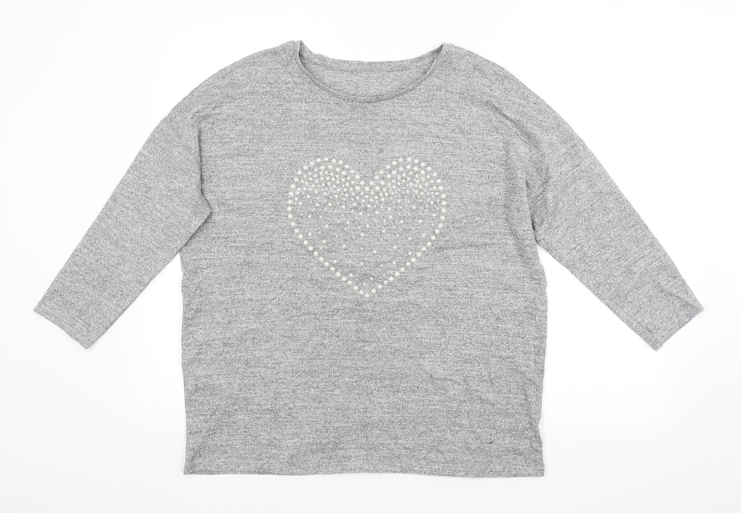 TU Womens Grey   Pullover Jumper Size 14