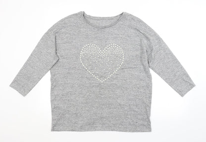 TU Womens Grey   Pullover Jumper Size 14