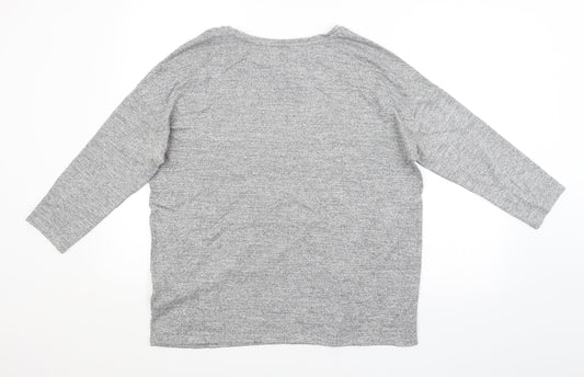 TU Womens Grey   Pullover Jumper Size 14