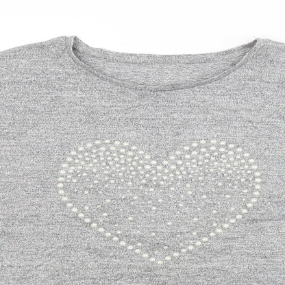 TU Womens Grey   Pullover Jumper Size 14