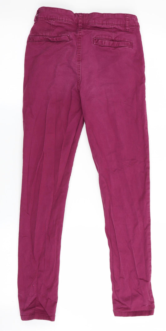 Marks and Spencer Mens Purple   Skinny Jeans Size 26 in L26 in