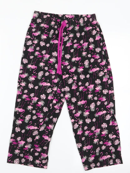 George Girls Pink Animal Print   Pyjama Pants Size 4-5 Years  - Flamingo Graphic