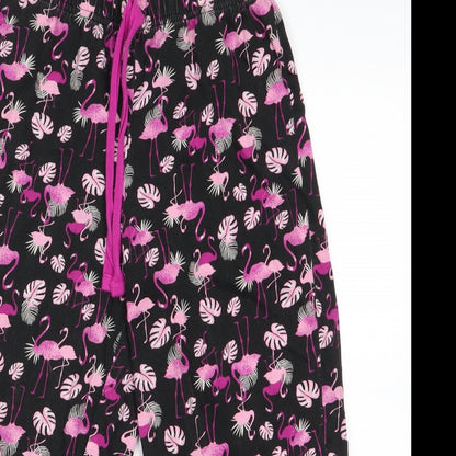 George Girls Pink Animal Print   Pyjama Pants Size 4-5 Years  - Flamingo Graphic