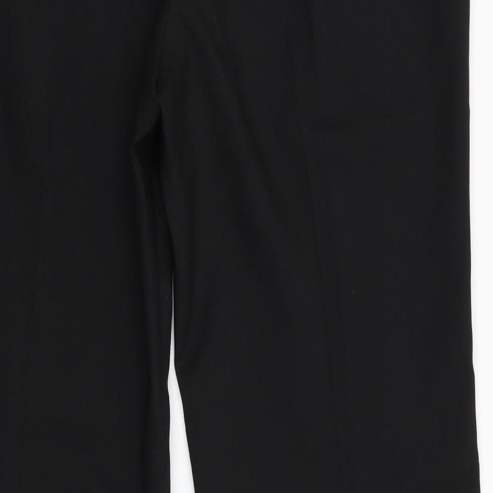 Basics Womens Black   Trousers  Size 14 L30 in