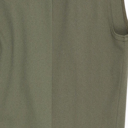 Candy Crush Womens Green   Gilet Waistcoat Size 8  - Longline Waistcoat Style