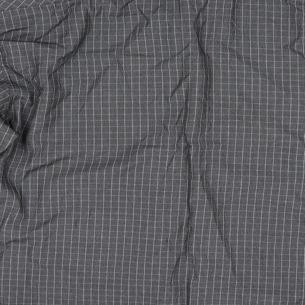 Mens UK Size M NEXT Grey  Button-Up Long Sleeve Casual Shirt