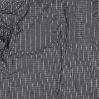 Mens UK Size M NEXT Grey  Button-Up Long Sleeve Casual Shirt