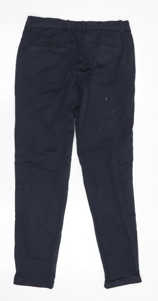 Tntuum Womens Blue   Chino Trousers Size 6 L28 in