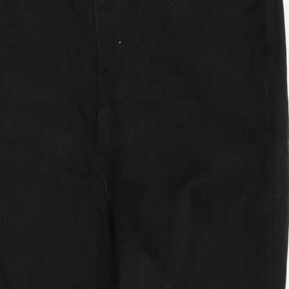 Bass Womens Black   Straight Jeans Size 8 L27 in