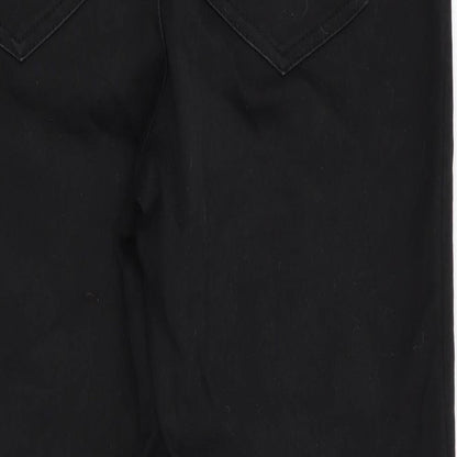 Bass Womens Black   Straight Jeans Size 8 L27 in