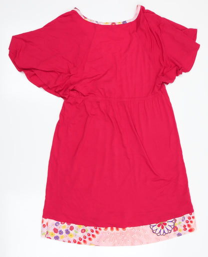 Butterflyby Womens Red Floral   Dress Size 8