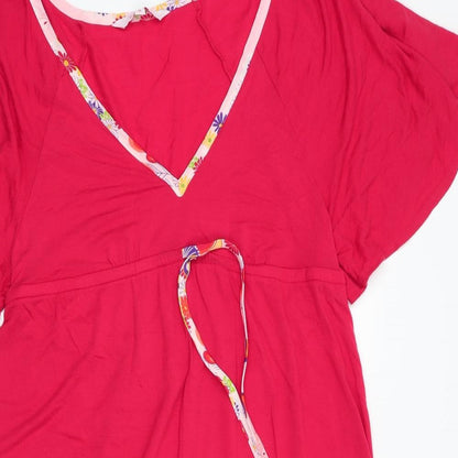 Butterflyby Womens Red Floral   Dress Size 8