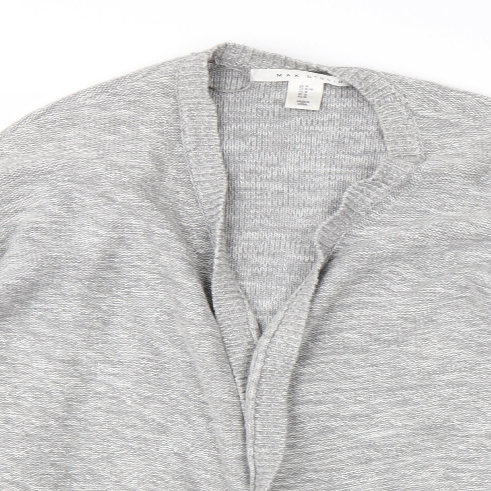 Womens UK Size M Max Studio Grey Cardigan Jumper