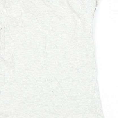 H&M Girls Grey   Basic T-Shirt Size 9-10 Years