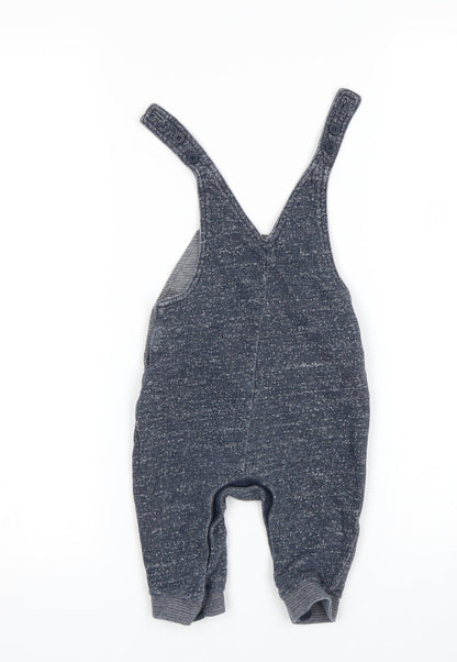 George Boys Grey   Dungaree One-Piece Size 3-6 Months