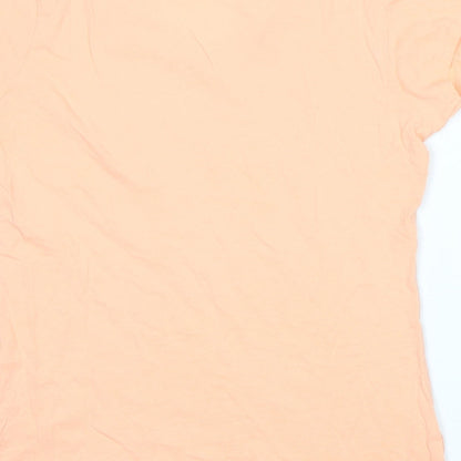 Womens UK Size 12 Atmosphere Pink Basic T-Shirt