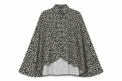 Womens UK Size 16 New Look Black Cape Jumper