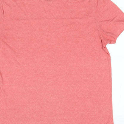 Mens UK Size L burton menswear Pink  T-Shirt