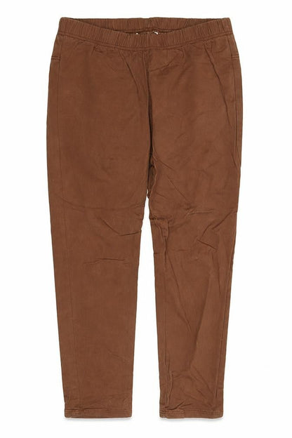 Womens UK Size 18 Preworn Regular Fit  Brown Trousers