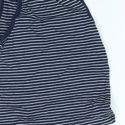 George Boys Blue Striped  Basic Tank Size 2-3 Years
