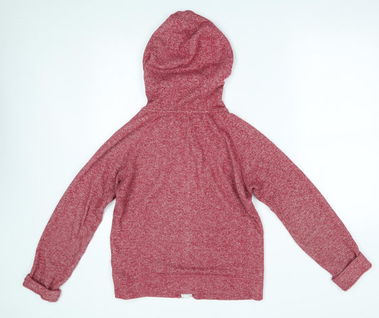 Brave Soul Womens Red   Full Zip Hoodie Size S