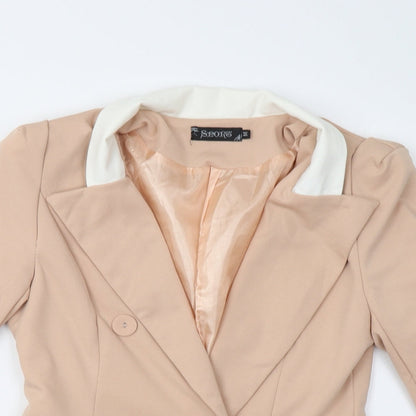 Scors Womens Beige   Jacket Blazer Size M